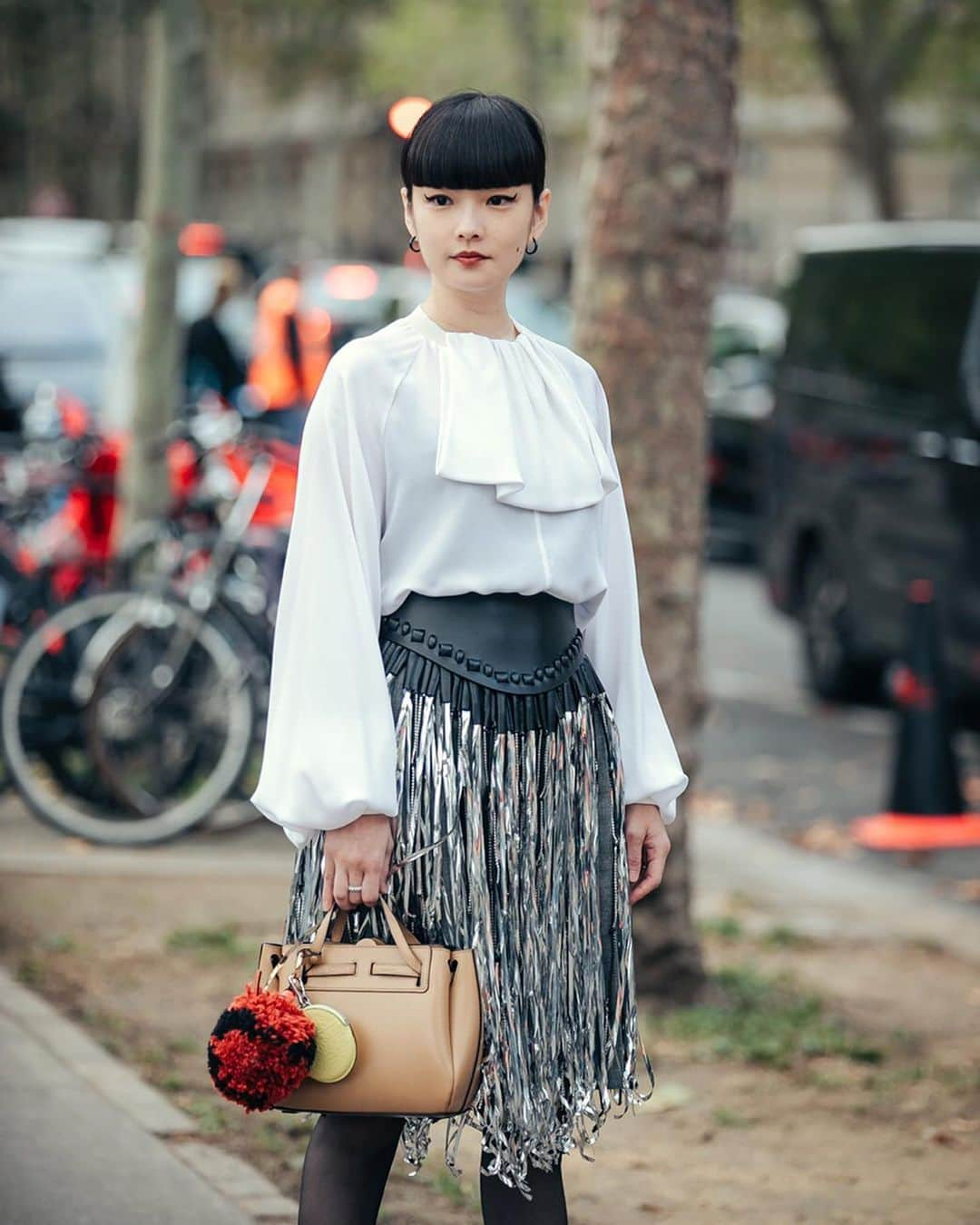 秋元梢さんのインスタグラム写真 - (秋元梢Instagram)「💛LOEWE🧡 📸 @jaylim1  #loewe #pfw」9月30日 2時05分 - akimoto_kozue