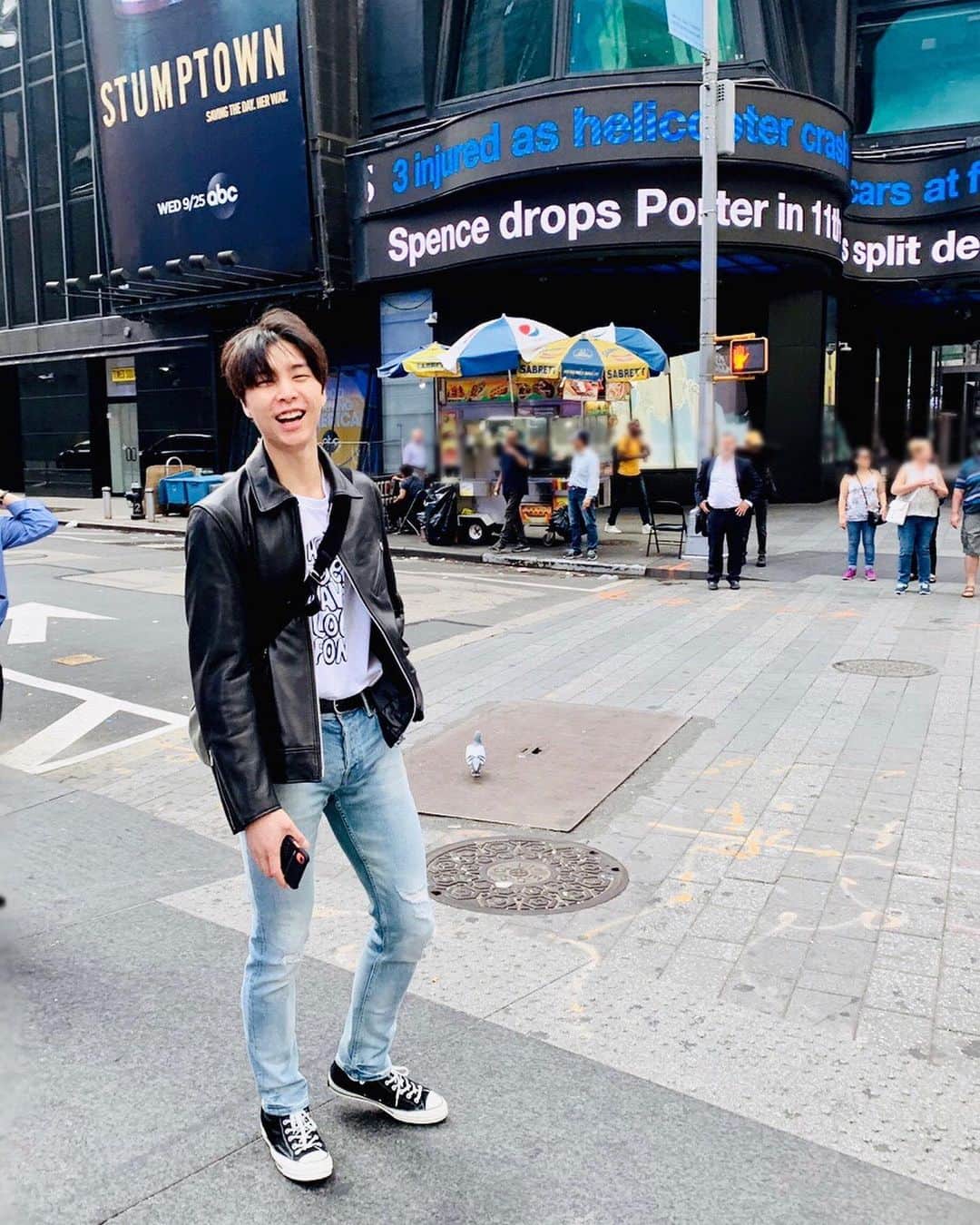 NCT 127さんのインスタグラム写真 - (NCT 127Instagram)「Can never get enough of NY❤️ -Johnny  Photo creds to TI  #NCT #NCT127  #JOHNNY  #NewYork」9月30日 2時35分 - nct127