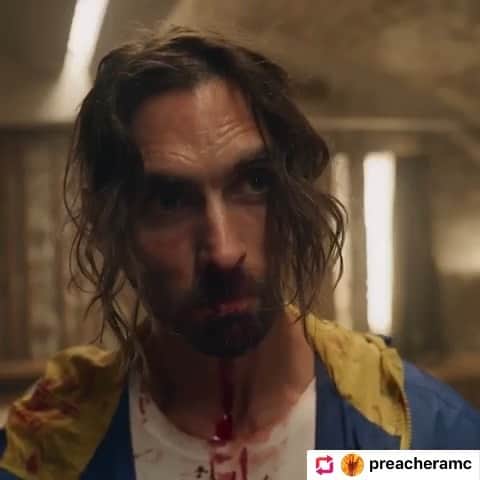 エレナ・サチンのインスタグラム：「Watch my gorgeous angel baby tonight on the series finale of @preacheramc」