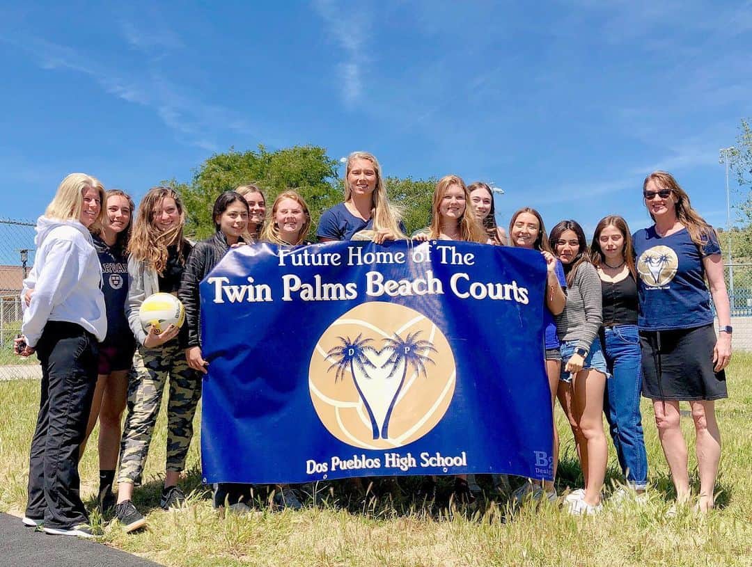 カーリー・ウォパットさんのインスタグラム写真 - (カーリー・ウォパットInstagram)「Update on Twin Palms Beach Volleyball Facility, in honor of my twin sister, Samantha:  We have raised enough money to break ground at Dos Pueblos High School this Fall!  This project is very close to my family’s hearts and I wanted to share it with you if haven't heard about it already.  Sam and I both attended DPHS and lead the Chargers volleyball team to back-to-back CIF finals in 2008 & 2009, winning the 1A Division championship in 2009. We both received scholarships to Stanford University, and went on to study & compete there. In March of 2012, Sam died of suicide. She was 19.  An effort to create a positive difference has inspired us to build Twin Palms: a 4 court NCAA-regulation beach volleyball court facility located adjacent to the Dos Pueblos High School track in Goleta, California.  Essentially we want these courts to say to our young adults:  You matter. Your story is important. You are not alone. The sport of beach volleyball is played outdoors where sun, activity, laughter, and connections with other people can be made. I believe that you always need other people, and other people need you.  We need to challenge the stigma of mental/behavioral health. Especially with our teens/young adults. Stigma exists when silence is the loudest voice in the conversation. Our vision is that the Twin Palms Beach Volleyball Courts will help start conversations and spark the possibility for change.  The donor wall inside the beach complex will be a symbol of joy and reflection (of all the individuals, businesses and community members that made this a reality) and inspiring students to dream big, work hard, and always ask for help when you need it.  Thank you for your love and support! Our healing and strength comes from you.  Love, Kathy & Ron, Carly, Sam, Jackson and Eli  #twinpalmsfacility #timetobreakground #dospuebloshighschool #mentalhealthawareness #breakthesilence #endthestigma #spreadthelove #volleyball #giveback」9月30日 7時07分 - carlywopat