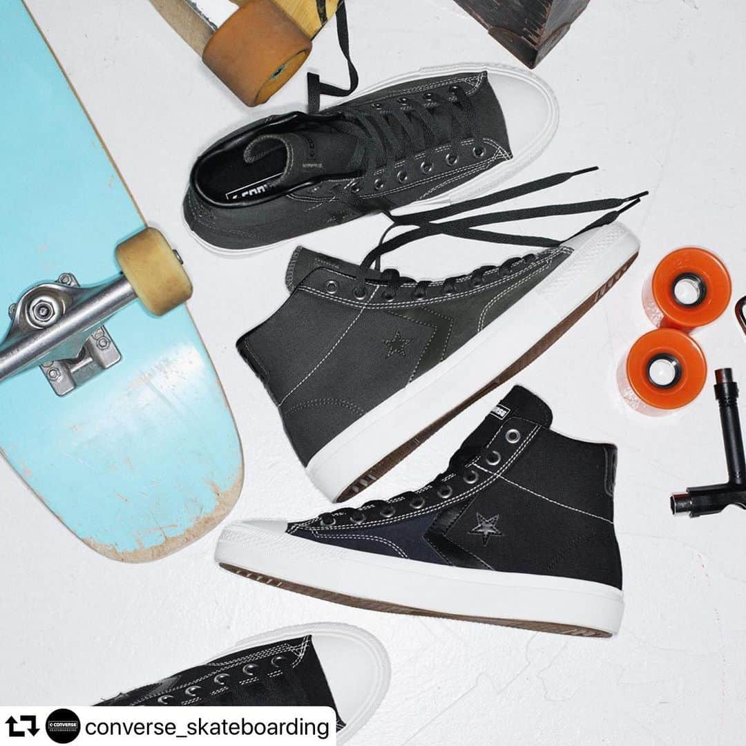 コンバースさんのインスタグラム写真 - (コンバースInstagram)「#repost @converse_skateboarding ・・・ BREAKSTAR SK HI ¥9,500（税抜価格）  #converse_skateboarding #converse #chevronandstar #kicks #skateboard  #コンバース #コンバーススケート #シェブロンアンドスター #コンバーススケートボーディング #スケシュー #スケートボード」9月30日 17時54分 - converse_jp