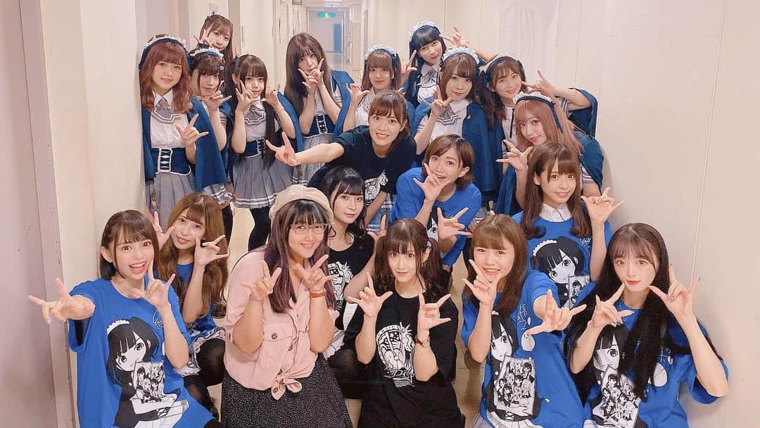 桃井はるこのインスタグラム：「#純情のアフィリア ワンマンライブマホ卒業公演 〜Voyage to the Blue Ocean〜 でした。 Great Thank you to Maho😊」