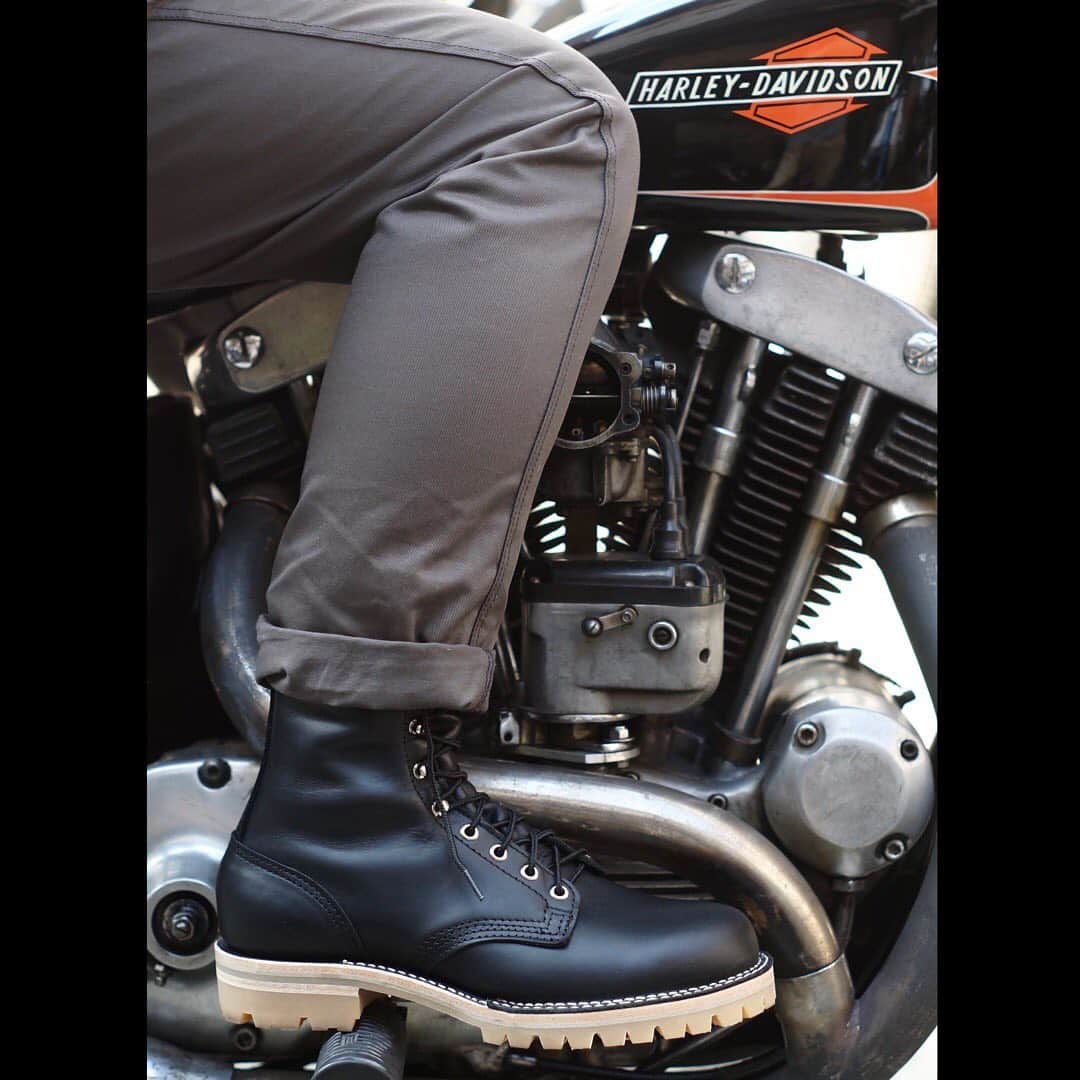 のインスタグラム：「My WESCO! “Warren” #wesco #wescoboots #warren #custom #laceupboots #workboots #boots #westcoastshoecompany #since1918#oregon #scappoose #usa #madeinUSA #harleydavidson #1960 #xlch #motorcycle #fashion #wescojapan #wescoebisu #wescosetagaya #wescokanazawa」