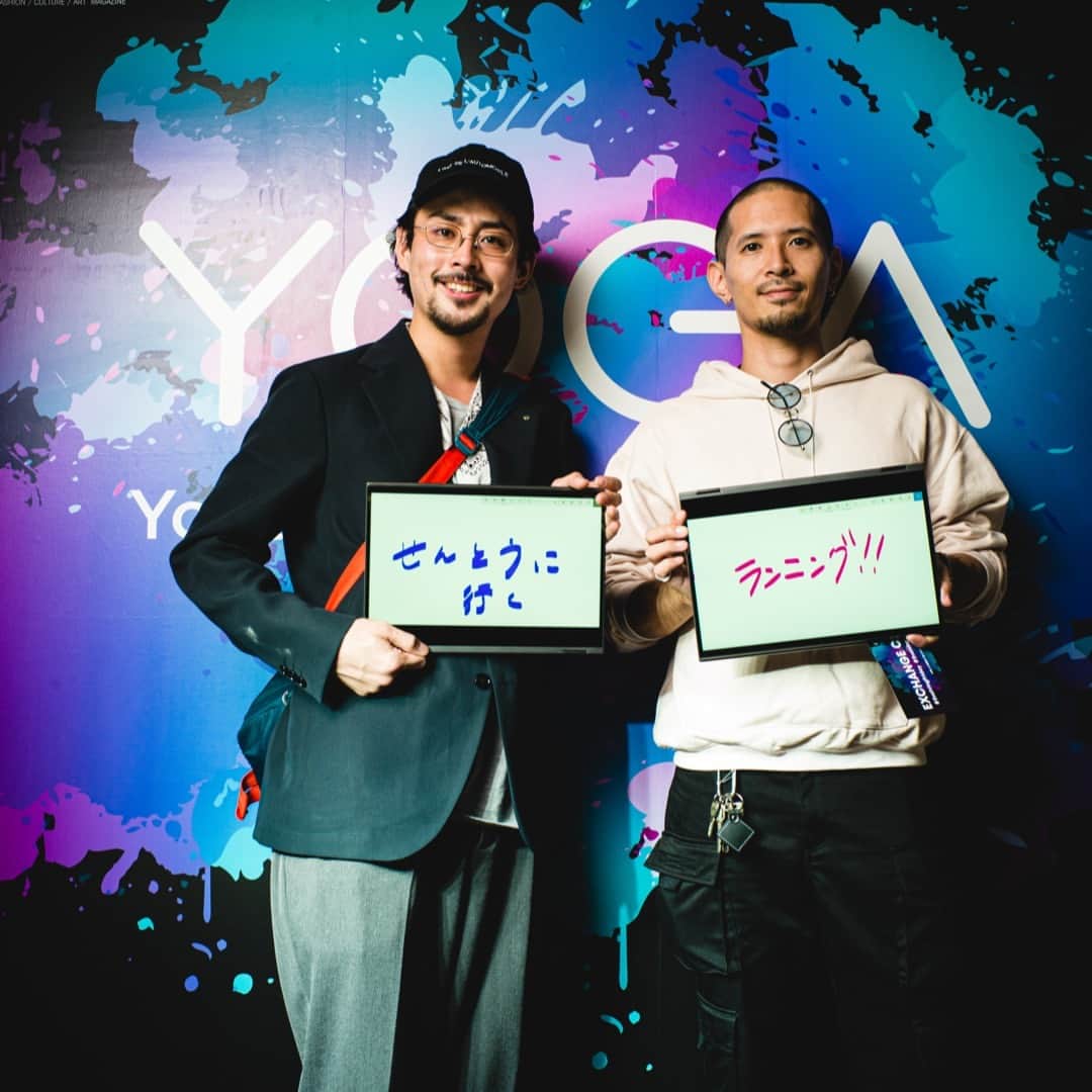 のインスタグラム：「#EvolvingFriday Presented by Lenovo YOGA – September 26th, 2019 #EvolvingWithYou #EvolvingFriday #Yoga」