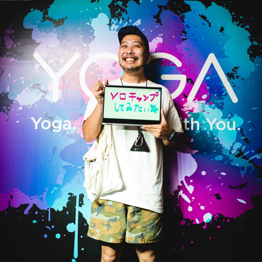のインスタグラム：「#EvolvingFriday Presented by Lenovo YOGA – September 26th, 2019 #EvolvingWithYou #EvolvingFriday #Yoga」