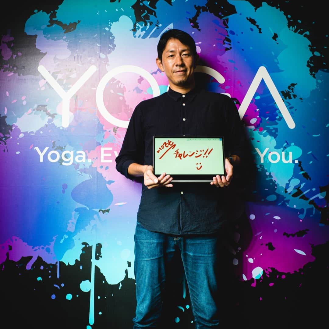 のインスタグラム：「#EvolvingFriday Presented by Lenovo YOGA – September 26th, 2019 #EvolvingWithYou #EvolvingFriday #Yoga」