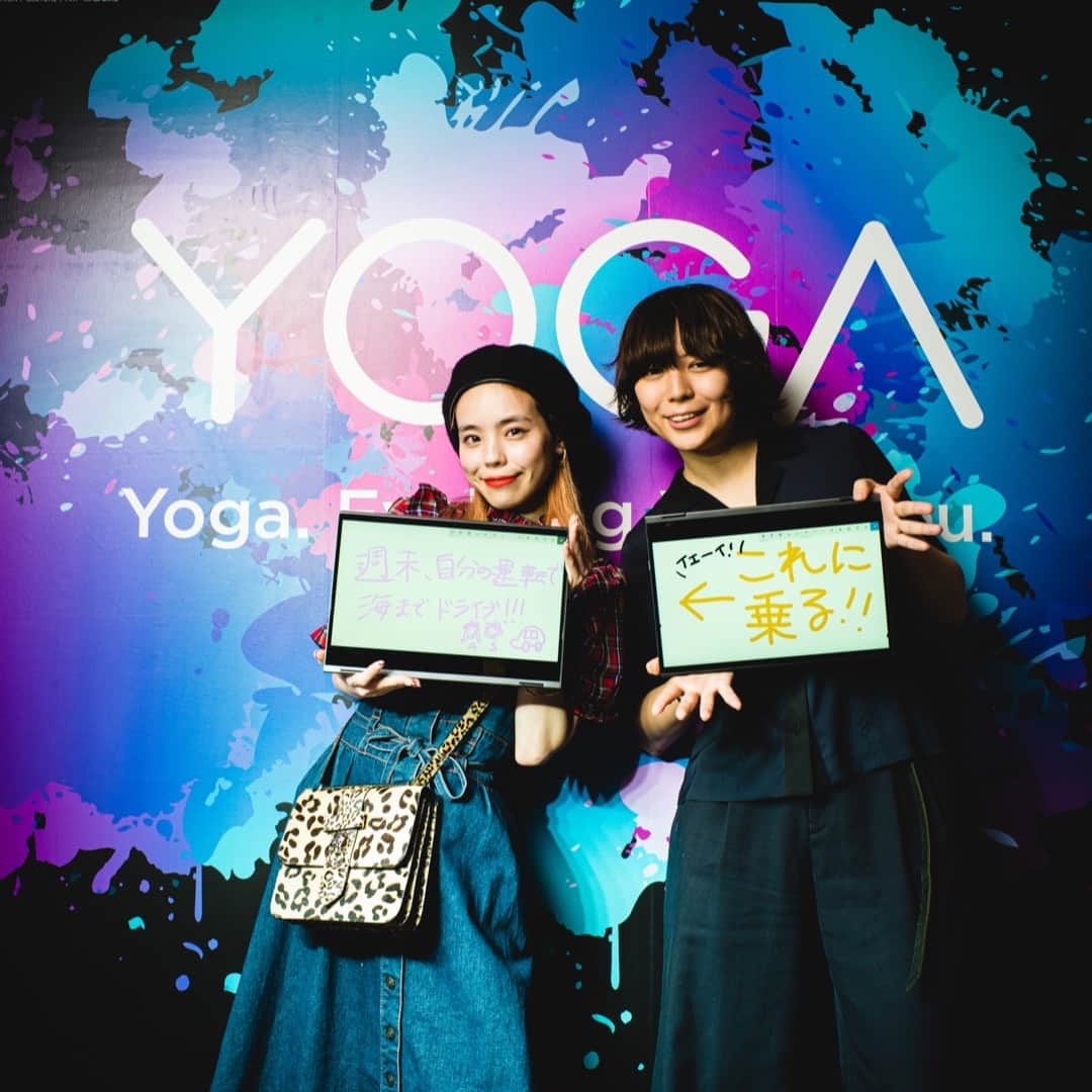 レノボ・ジャパンのインスタグラム：「#EvolvingFriday Presented by Lenovo YOGA – September 26th, 2019 #EvolvingWithYou #EvolvingFriday #Yoga」