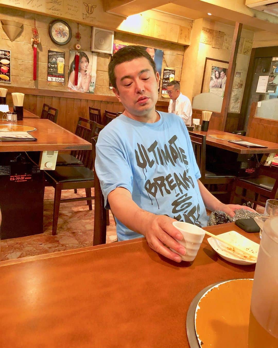 ZEN-LA-ROCKのインスタグラム：「千葉さんお疲れ様DEF‼️ . . . #fdstaski #デフ山田脳 #FDFANTA汁CHILLSTASKI #hiphop最高会議 #ラジカセ魔 #kanibass」