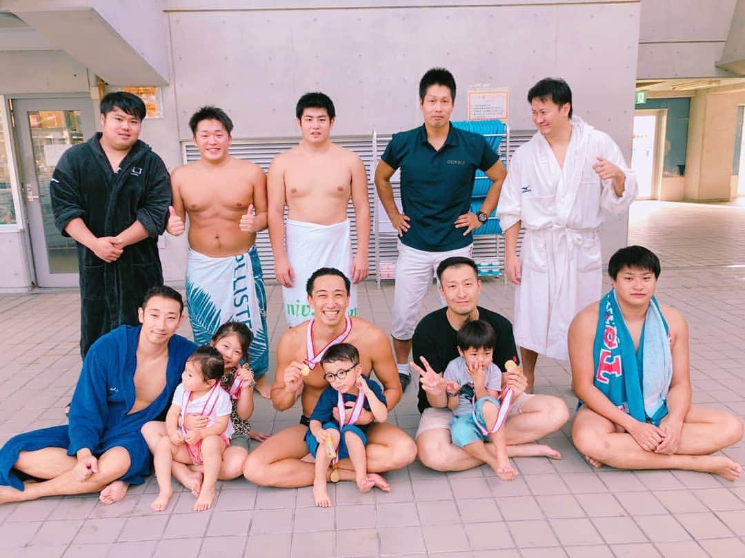 志賀光明さんのインスタグラム写真 - (志賀光明Instagram)「🐴群馬県選手権🐴 . 優勝しました〜🥇 決勝3-2🤭 たまたま、地元で群馬テレビの取材があったので、この日を選びました😊 . たくさんの人に会えてとても嬉しかったです😆 . 久々に【楽しい水球】をして、リフレッシュできました！ #gunma #群馬県選手権 #local #refresh」9月30日 10時56分 - shiga.m0916