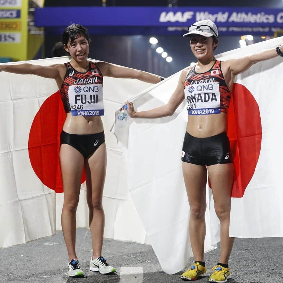 日本陸上競技連盟のインスタグラム