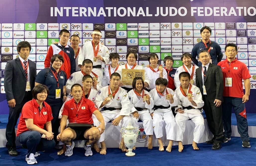 全日本柔道連盟(AJJF)さんのインスタグラム写真 - (全日本柔道連盟(AJJF)Instagram)「【#世界カデ選手権大会】 9月25日〜29日まで #カザフスタン 🇰🇿アルマティにて#世界カデ選手権大会 が行われました‼️ 皆様沢山の応援ありがとうございました📣✨ . 詳細は当連盟HPをご覧下さい🇯🇵 http://www.judo.or.jp/p/50053  #Judo #Kazakhstan #junior #Japan #Judoka #judocadets  #judocadets2019」9月30日 12時00分 - ajjf_official