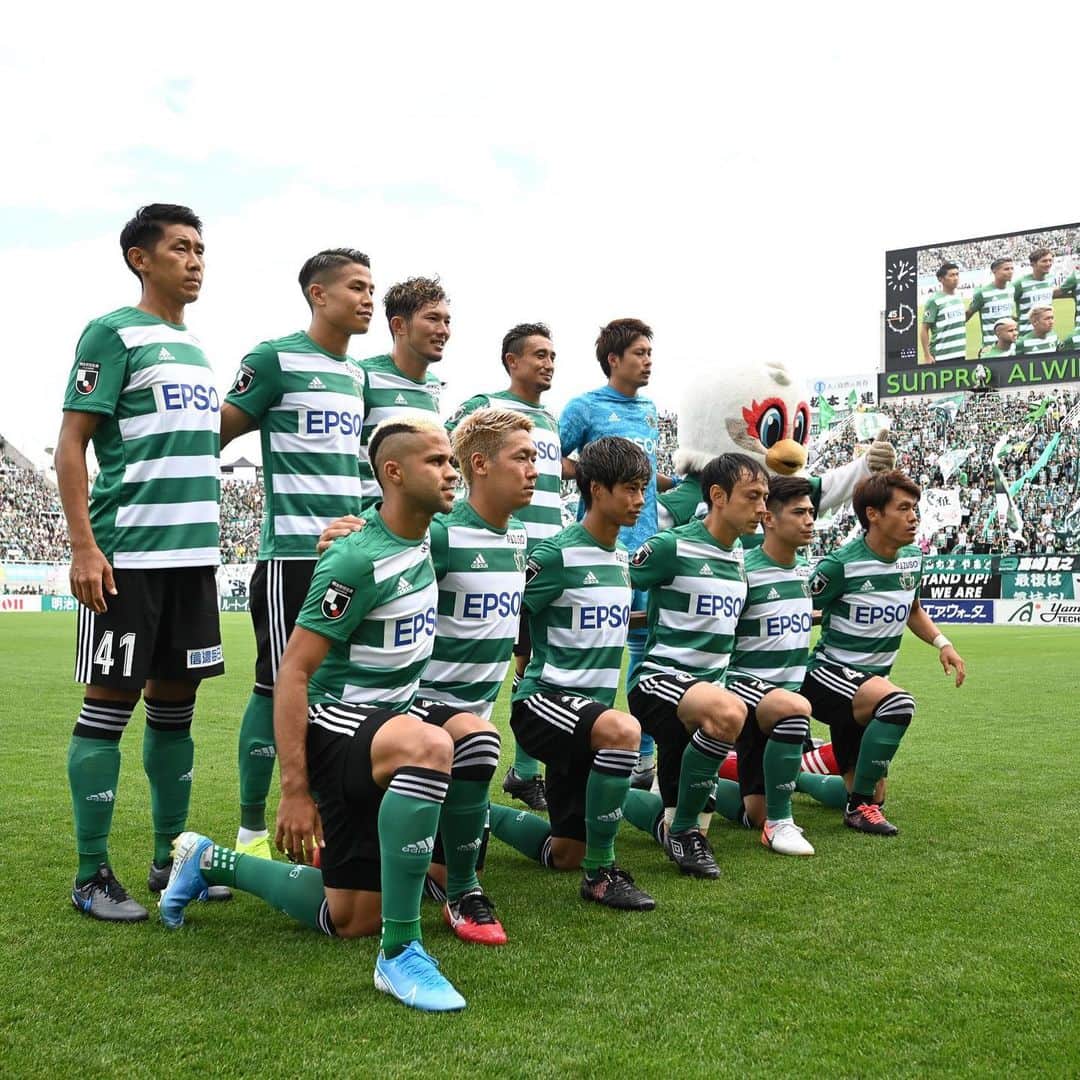 のインスタグラム：「2019.9.29 2019 Meiji Yasuda J1 League 27th sec. Matsumoto 0-0 FC Tokyo  #松本山雅fc #matsumotoyamaga #yamaga #onesoul #境界突破」