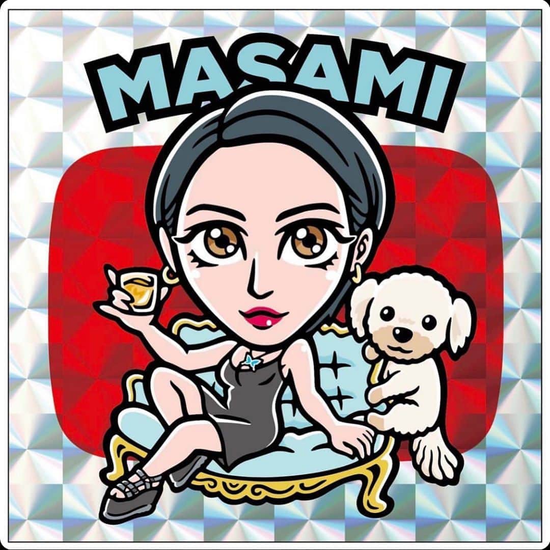 MASAMIさんのインスタグラム写真 - (MASAMIInstagram)「ほしい？🤭#ビックリマンシール#ビックリまあちゃんシール」9月30日 15時52分 - iharamasami