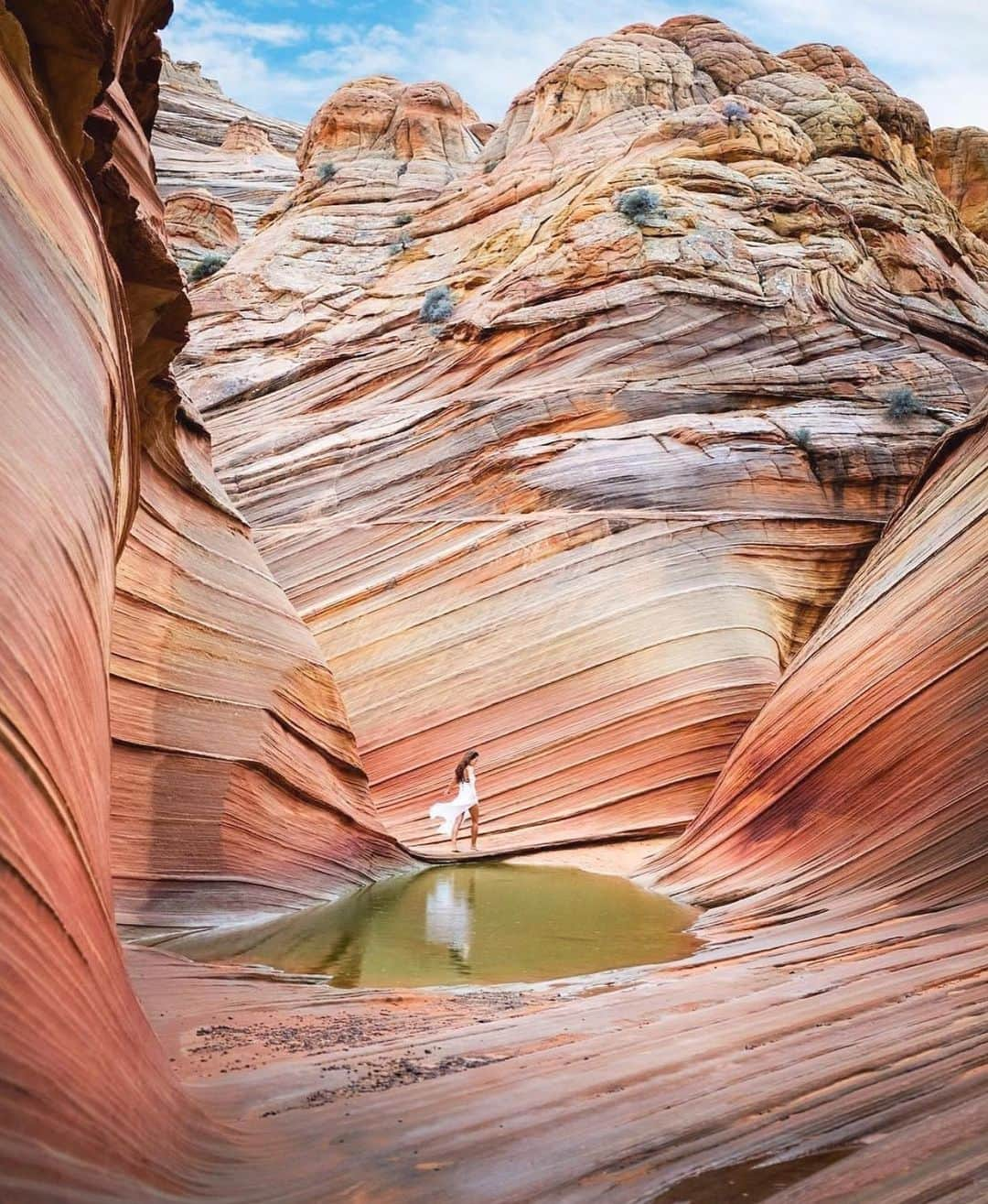 Wonderful Placesさんのインスタグラム写真 - (Wonderful PlacesInstagram)「The Wave - Arizona ✨❤️❤️❤️✨ . Pictures by ✨@travisburkephotography✨ & ✨@chelseakauai✨ . #wonderful_places for a feature ❤️」9月30日 17時03分 - wonderful_places