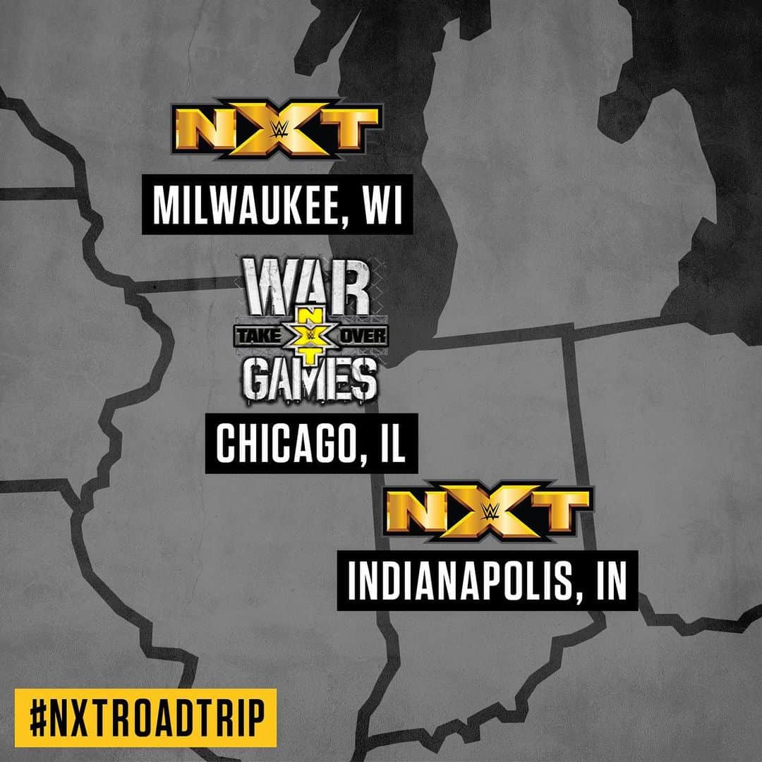 トリプルHさんのインスタグラム写真 - (トリプルHInstagram)「‪Before @WWENXT brings #NXTTakeOver: WarGames to Chicago, IL, the #NXTRoadTrip stops in:‬ ‪#NXTMilwaukee 11/21‬ ‪#NXTIndy 11/22‬ ‪Tickets available this Friday at 10am CT at NXTTickets.com! #WeAreNXT ‬」10月1日 3時04分 - tripleh