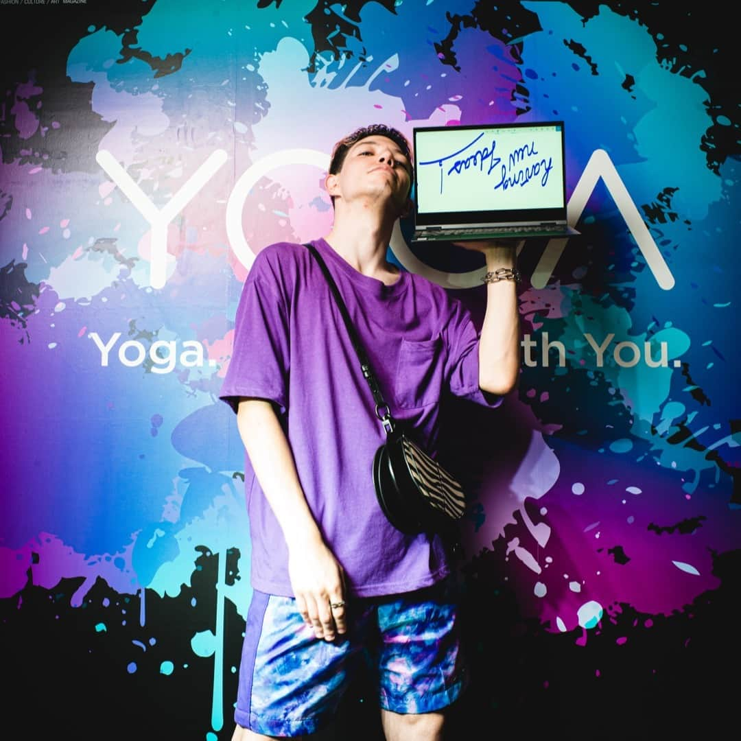 レノボ・ジャパンのインスタグラム：「#EvolvingFriday Presented by Lenovo YOGA – September 26th, 2019 #EvolvingWithYou #EvolvingFriday #Yoga」