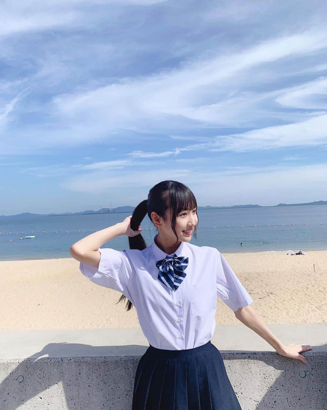 野村実代さんのインスタグラム写真 - (野村実代Instagram)「ぽにい👱🏻‍♀️ #100SKE#オフショット #SKE48#制服」9月30日 22時27分 - miyomaruko_0201