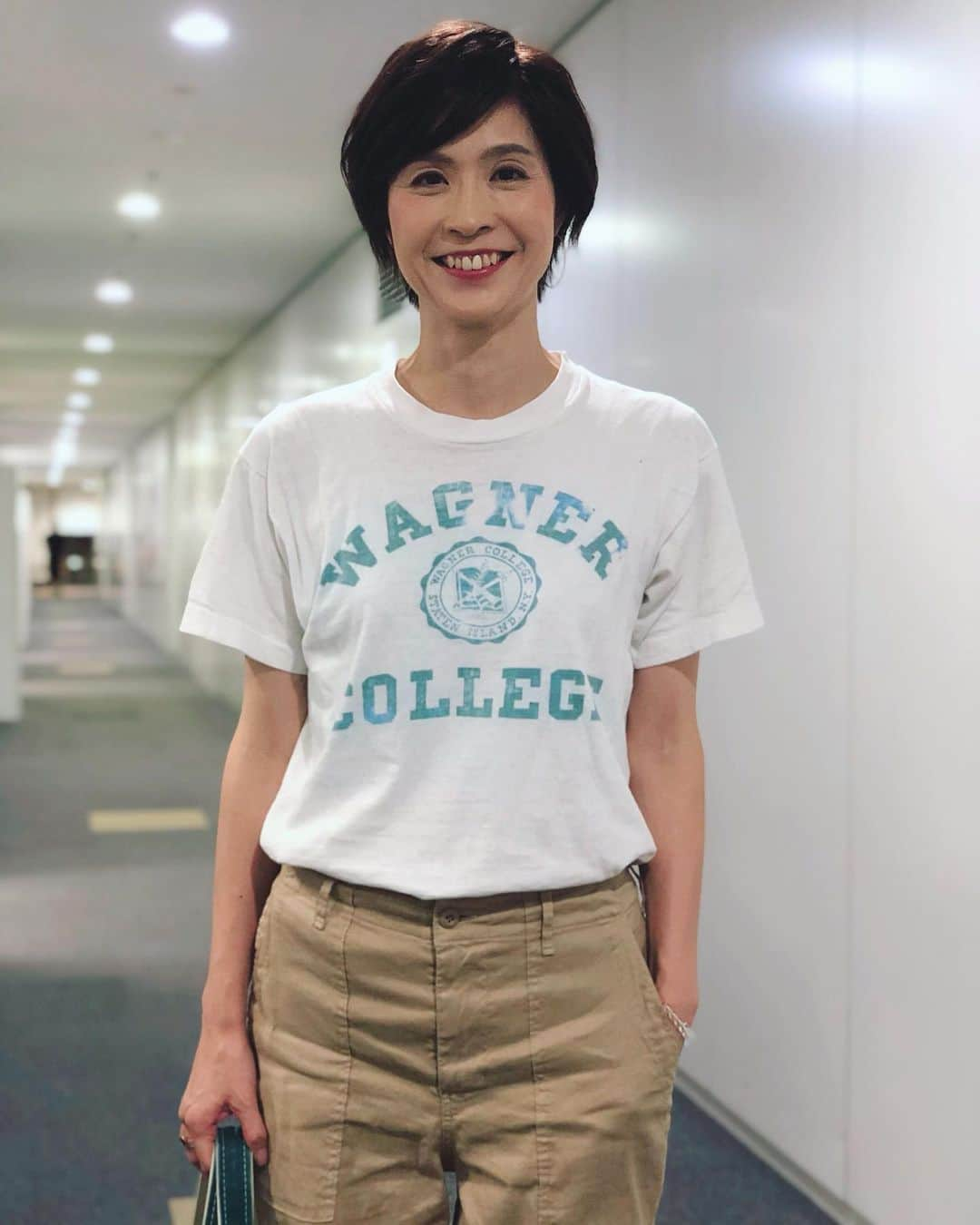 今村涼子さんのインスタグラム写真 - (今村涼子Instagram)「#古着tee#チャンピオン#ランタグ #大人古着#古着大人女子 あすから10月だけど、 昼間はまだTシャツの出番」9月30日 23時26分 - ryoko.imamu