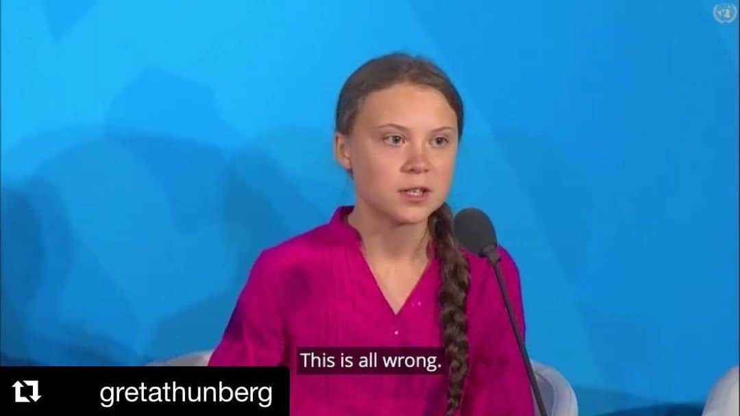 トローヤン・ベリサリオさんのインスタグラム写真 - (トローヤン・ベリサリオInstagram)「I just want to #repost @gretathunberg speech at the United Nations climate summit because it  should be watched and rewatched as many times as necessary until action is taken. And follow @fridaysforfuture if you don’t already!!!!」10月1日 1時54分 - sleepinthegardn