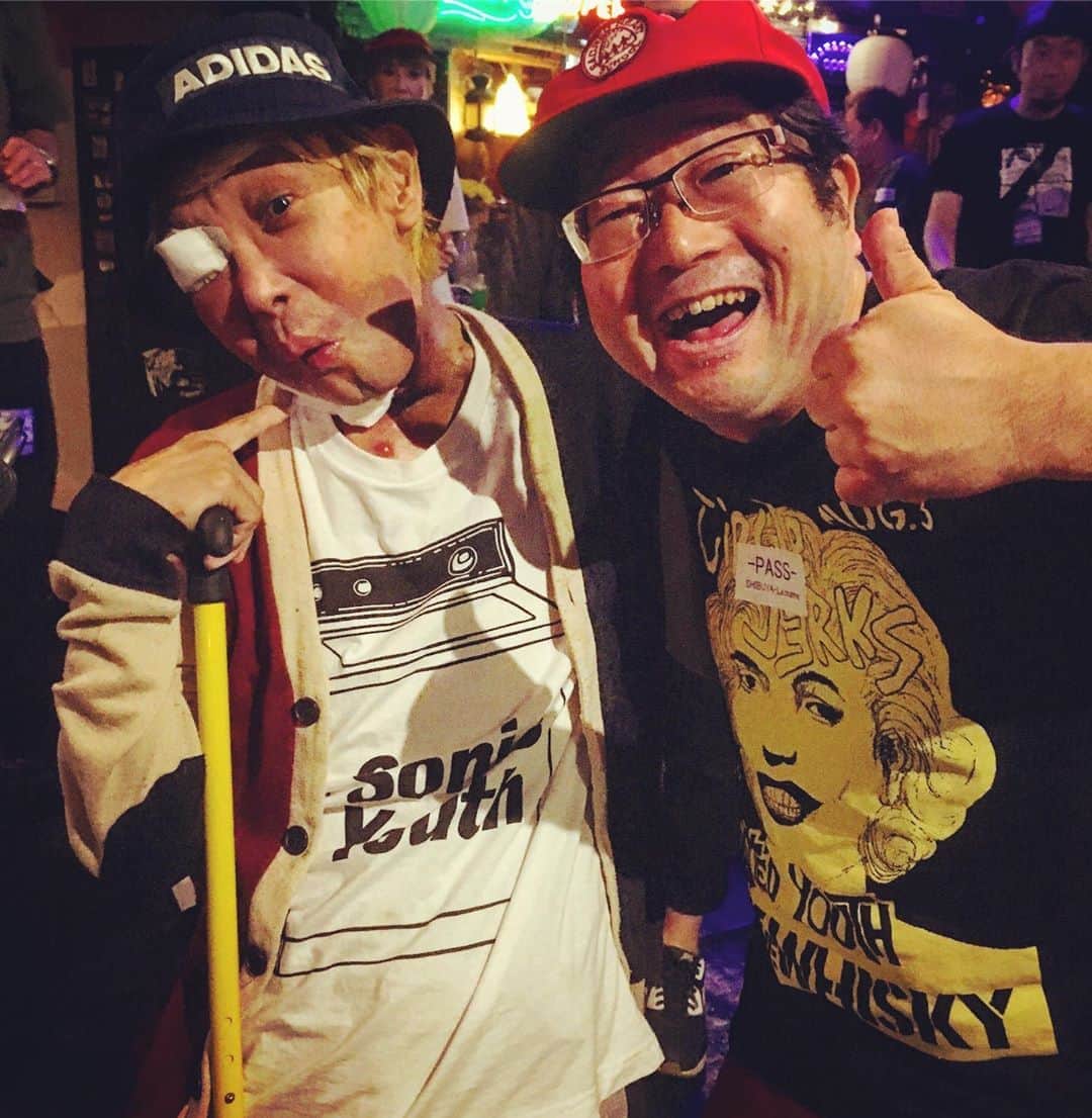 山口隆のインスタグラム：「GOD SAVE THE イノマー ろっくんろーるいずのっとでっど」