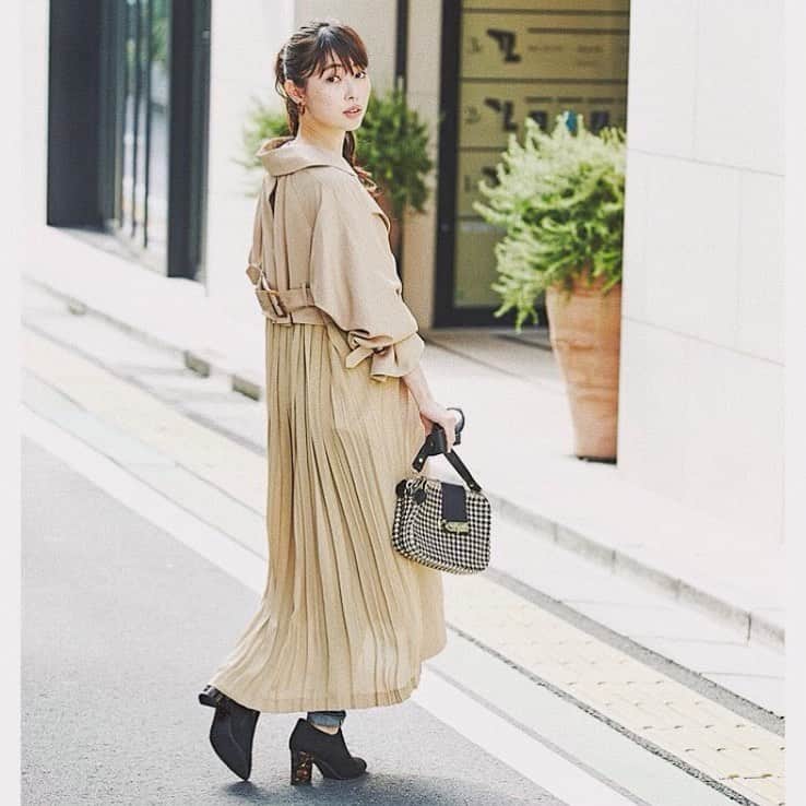 のインスタグラム：「今日もいい天気だ♡ #今日のまつゆい#fashion#geera」