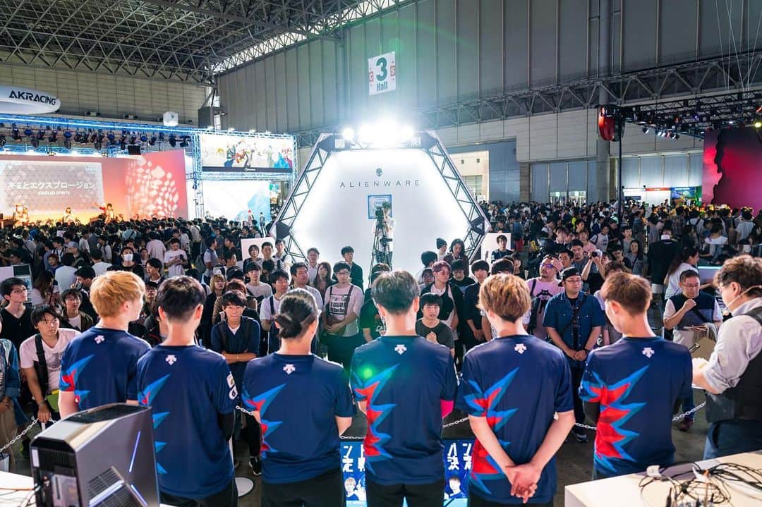 CYCLOPSathletegamingのインスタグラム：「Thank you for coming you all. . . #tgs2019 #tokyogameshow #tokyogameshow2019 #東京ゲームショウ #東京ゲームショウ2019 #eスポーツ #cyclopsathletegaming」