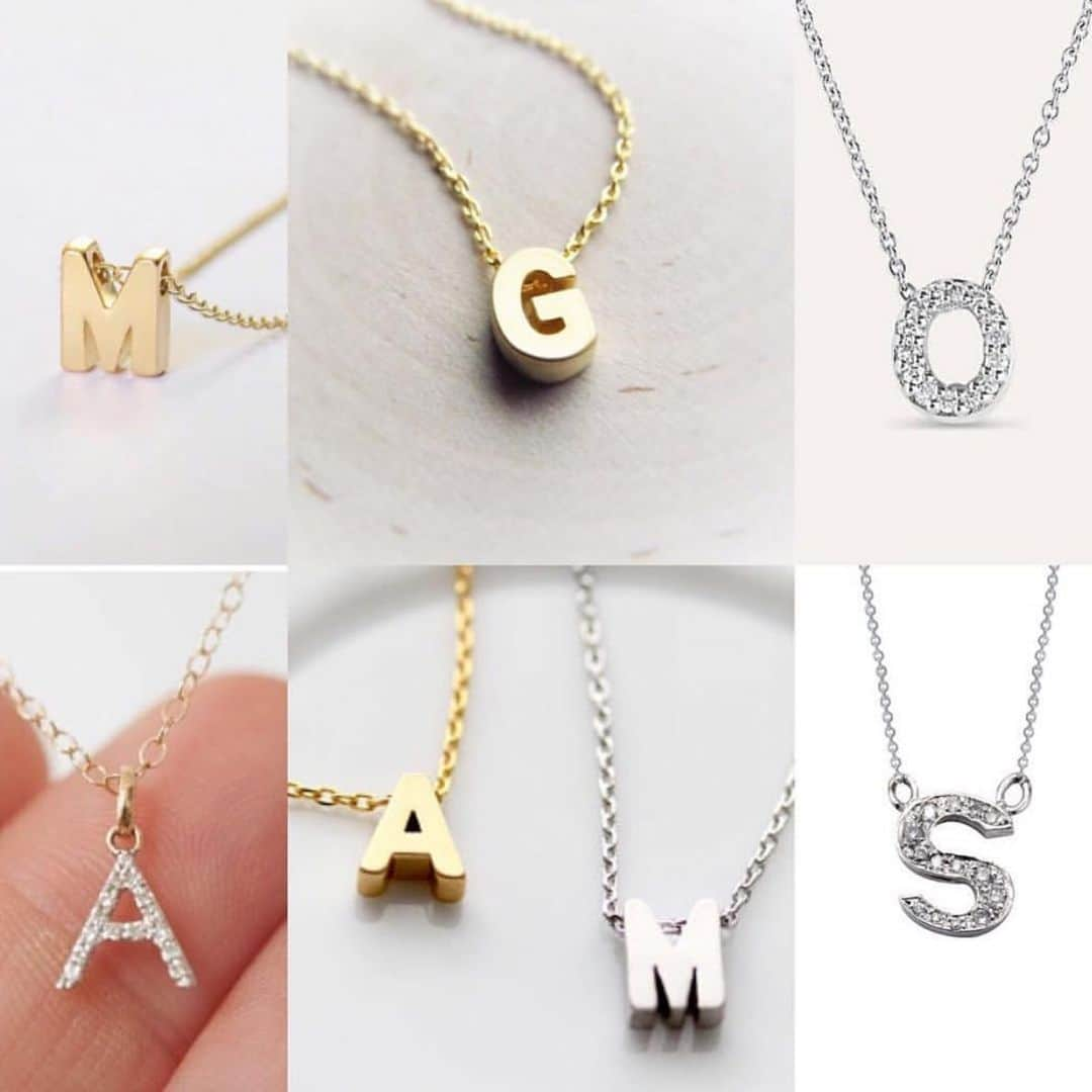 のインスタグラム：「There are so many style 😊 Tag your friends and get your friendship necklaces」