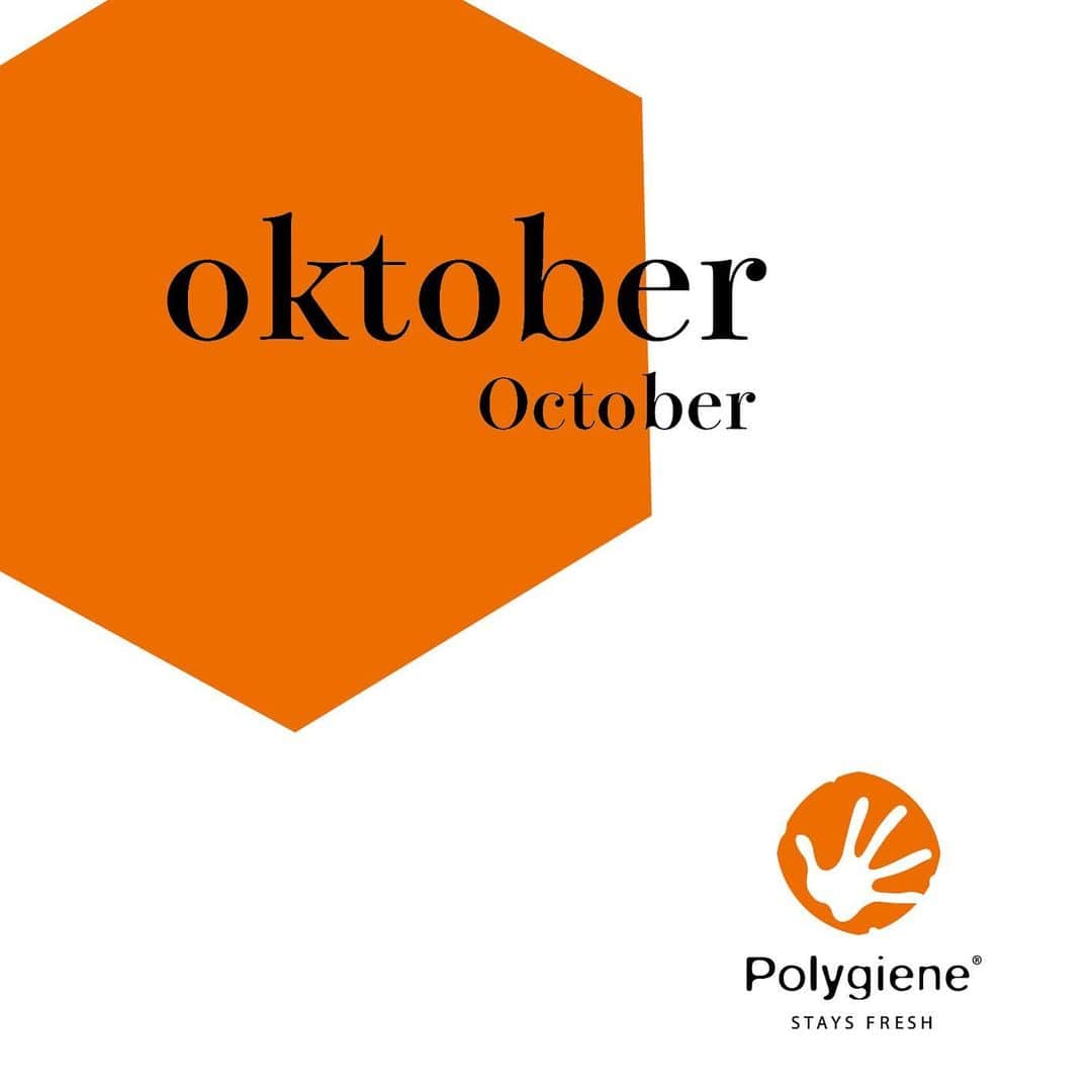 抗菌防臭加工のポリジンのインスタグラム：「Hello October! 2019年も残り3ヶ月。 3ヶ月で成し遂げたい目標を設定してみませんか？ 🤩 . . . . #polygiene #ポリジン #抗菌防臭 #ニオイケア #汗をニオイにしない」