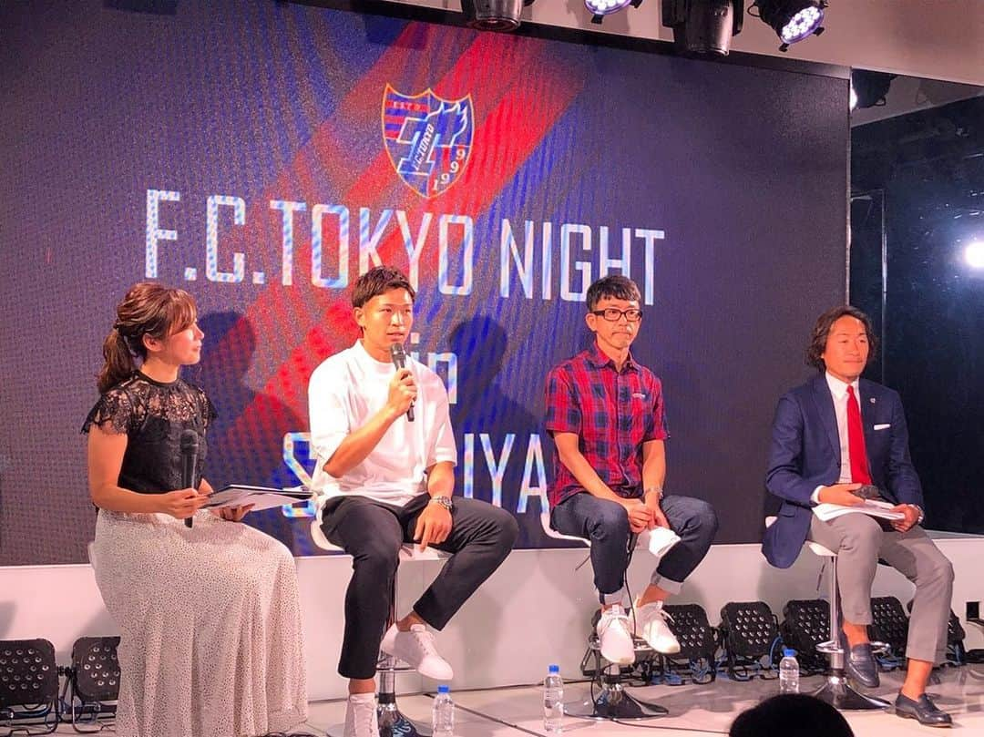 森重真人さんのインスタグラム写真 - (森重真人Instagram)「今日は… F.C.TOKYO NIGHT in SHIBUYA #fctokyo #TOKYO #shibuya #djcelory #mixi #xflag #石川直宏cc #日々野真理 #木村弘毅 #森重真人」10月1日 21時33分 - masatomorishige