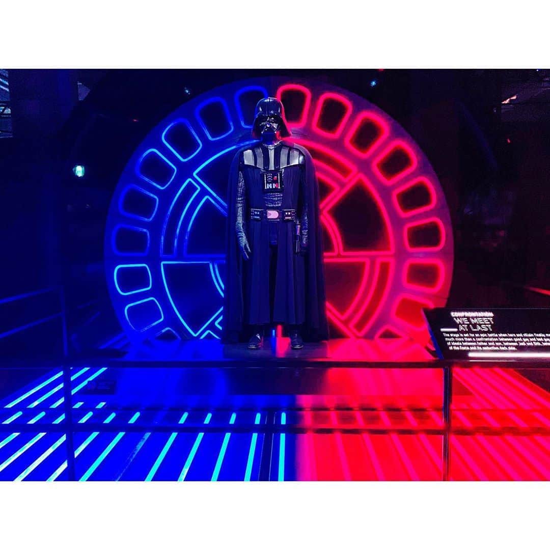 中川ジュリアのインスタグラム：「" STARWARS IDENTITIES The Exhibition " たっぷり楽しかった！star wars最高」