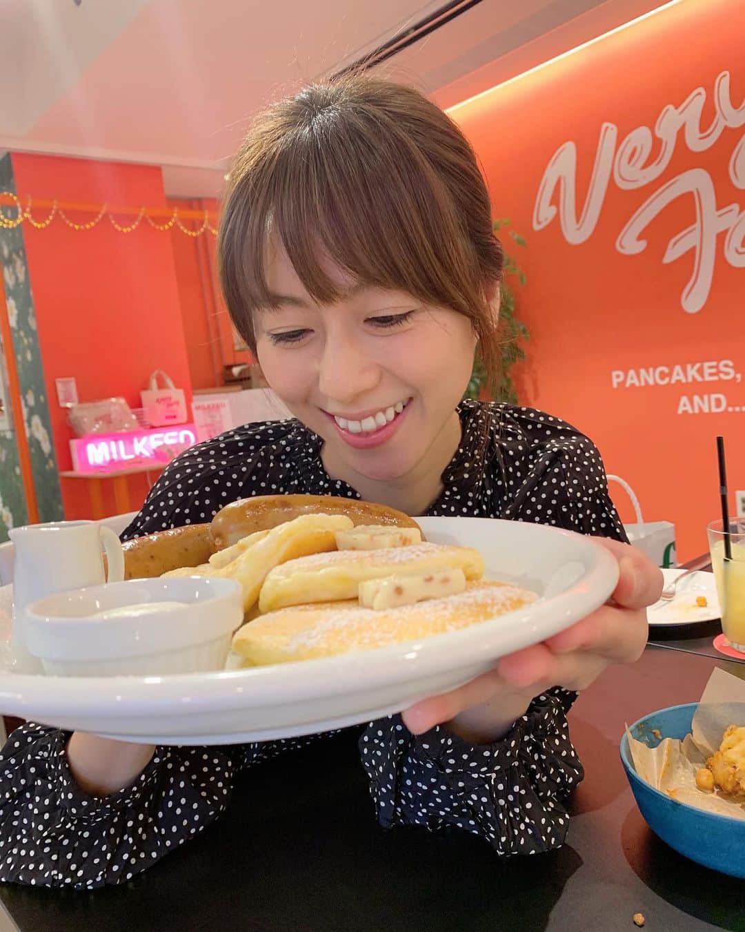 小坂温子さんのインスタグラム写真 - (小坂温子Instagram)「色々美味しかった☺️️💓 #また行きたいな  #パンケーキ #だいすき  #veryfancy #表参道  #美味しかった  #お腹いっぱい  #happy 🥞✨🥞✨」10月1日 16時39分 - kosaka_atsuko