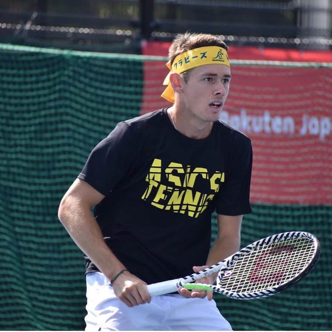 アレックス・デミノーさんのインスタグラム写真 - (アレックス・デミノーInstagram)「Touchdown in Tokyo 🇯🇵!! Repping and supporting @wallabies Ready for my first round tomorrow @rakutenopen 🔥👊🙌🙏」10月1日 18時41分 - alexdeminaur