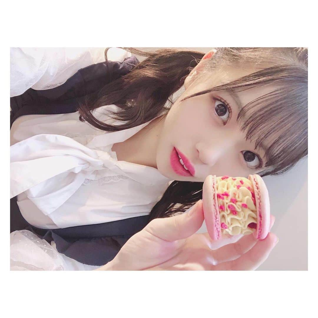 岩田陽菜さんのインスタグラム写真 - (岩田陽菜Instagram)「#マカロン きゃわきゃわ🥺💕💕﻿ ﻿ #オレオ も映え〜❤︎♡❤︎﻿ ﻿ ﻿ #広島 #広島カフェ #本通りカフェ #cafe #cafeno #いちご #strawberry #ストロベリー #ヨーグルト #yogurt #可愛い #cute #macaron #oreo #oreoshake #chocolate #チョコレート」10月1日 19時58分 - hina_naso_stu48