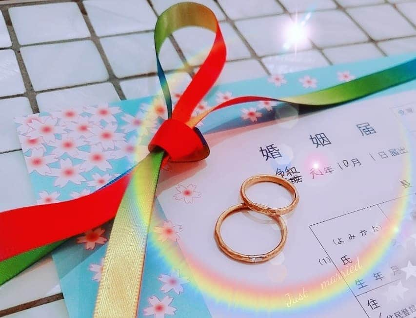 西真理子さんのインスタグラム写真 - (西真理子Instagram)「♡Just Married♡  I am very happy now❣  #justmarried #happy #love」10月1日 20時16分 - mari.nishi.7