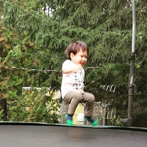 川原洋二さんのインスタグラム写真 - (川原洋二Instagram)「息子が飛んだ！決定的瞬間‼︎ （笑） 楽しそうにしておりました(^^) 真鍋庭園にて #飛ぶ息子 #浮いた #真鍋庭園」10月2日 0時34分 - yohji_kawahara