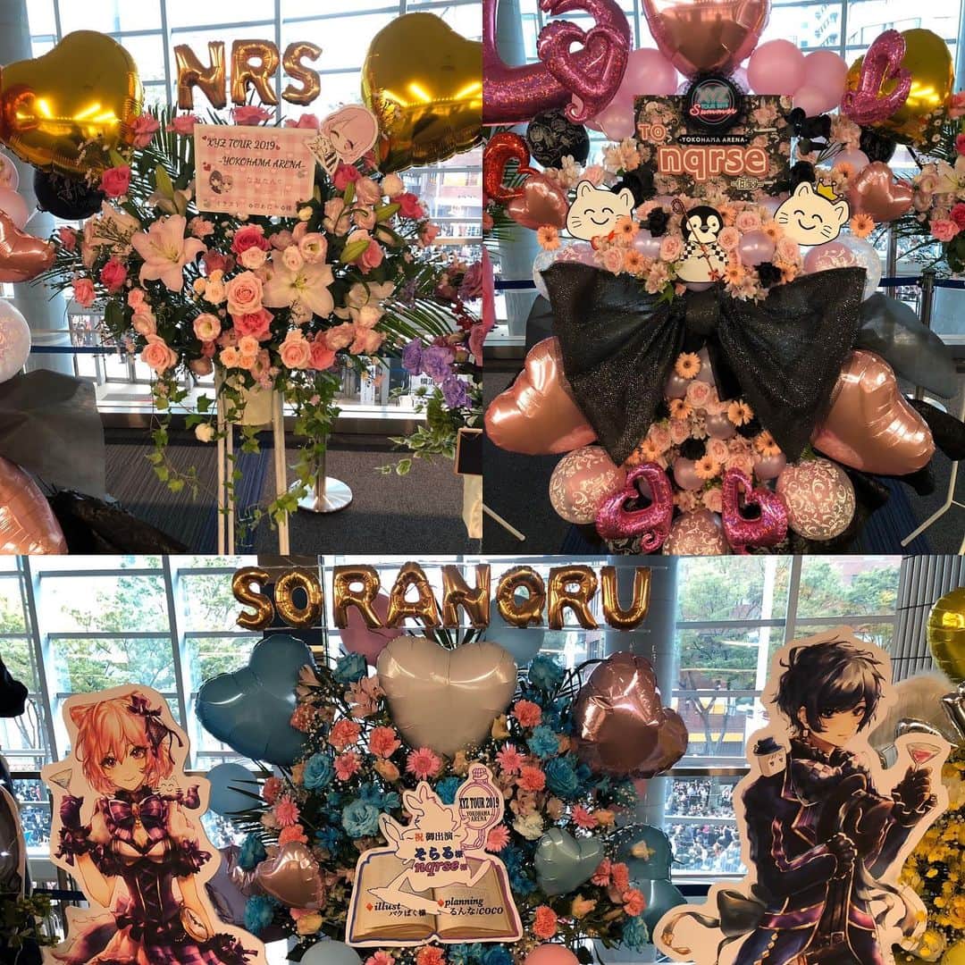 なるせさんのインスタグラム写真 - (なるせInstagram)「あらためまして XYZTOUR 日本公演ぜんぶおしまいしました！ 本当に楽しいツアーだったなと思います これからみんなも巻き込んで楽しいことができるように考えてるから 一緒にたのしいことしような 写真は水を飲むわたしと お花たち！たくさんありがとうござます綺麗〜！お手紙もありがとう〜めちゃおおい うれしい！ 海外公演もありますので一緒にみんな応援しよう(わたしは出ませんので家で応援) みんながんばれええ！」10月2日 1時33分 - nqrse