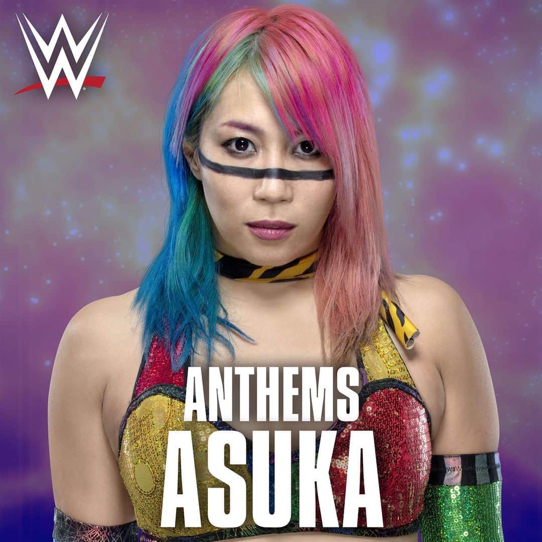 華名（明日華）さんのインスタグラム写真 - (華名（明日華）Instagram)「My official playlist, my in-ring anthems. No one is ready for Asuka! Available only on @AppleMusic http://apple.co/Anthems」10月2日 5時08分 - wwe_asuka