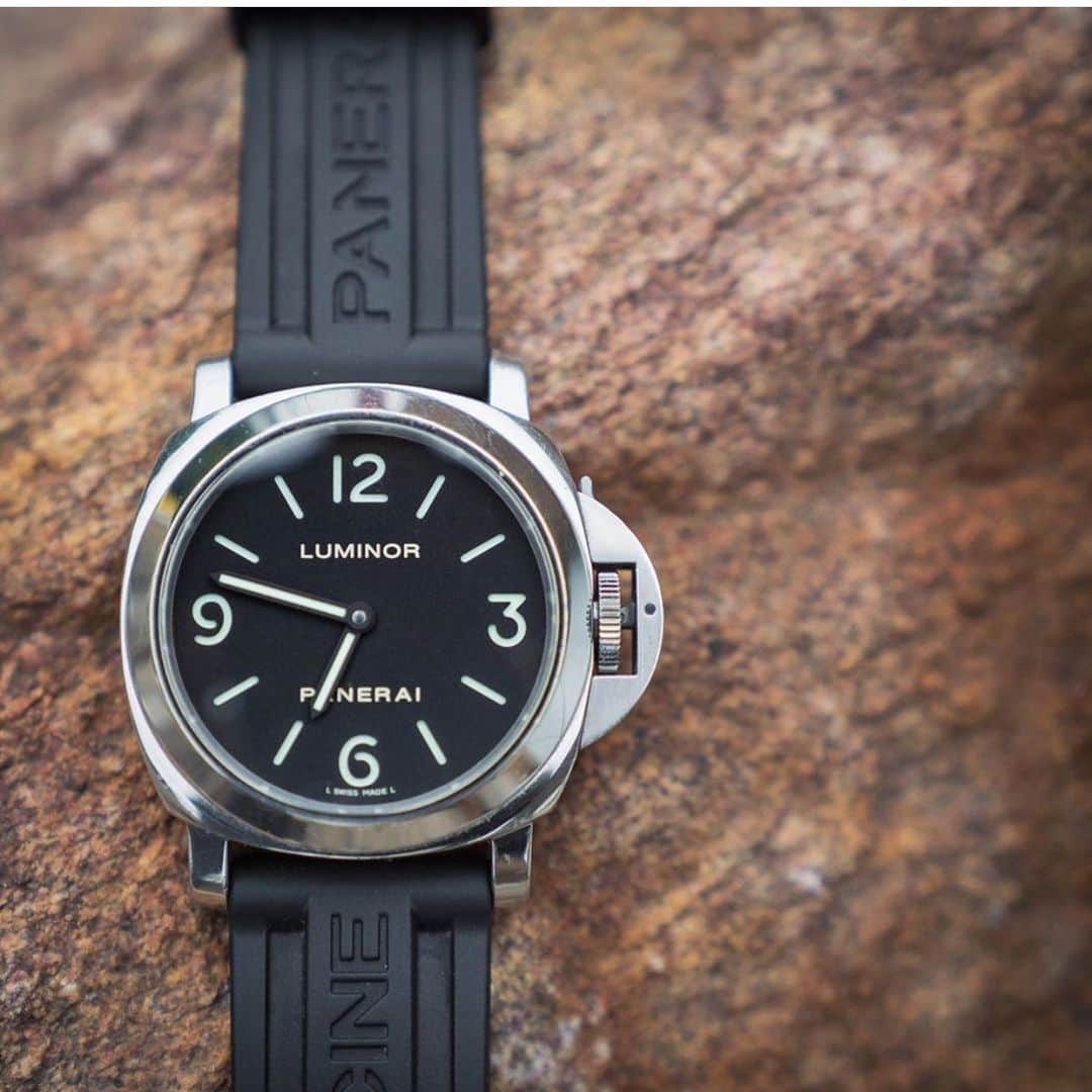 パネライのインスタグラム：「Sometimes just the basics will be more than enough. A prime example, the #Panerai #PAM112 Luminor. #paneraicentral pic by @the.noys_」