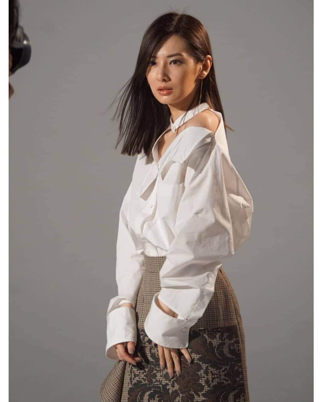 北川景子　ファンアカウントのインスタグラム：「美的のオフショット 美的的拍攝。」