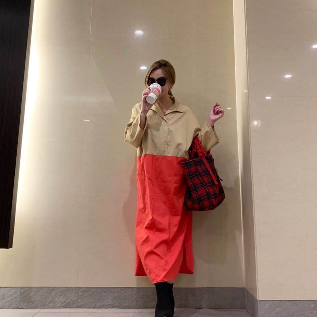 内田新菜さんのインスタグラム写真 - (内田新菜Instagram)「新作ワンピの私服♡ ・ ・ #lifeinnina」10月3日 2時00分 - ninauchida