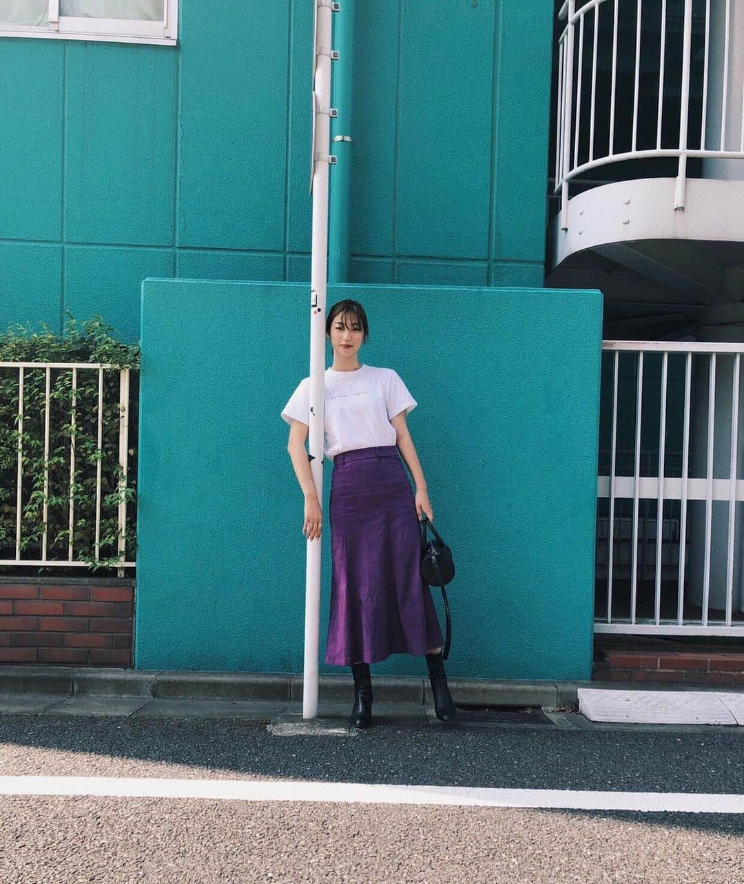 渡邉真梨奈さんのインスタグラム写真 - (渡邉真梨奈Instagram)「. 💜 #__benastyle__  #bena_style #bena92_fashion」10月2日 21時09分 - b_e_n_a_92