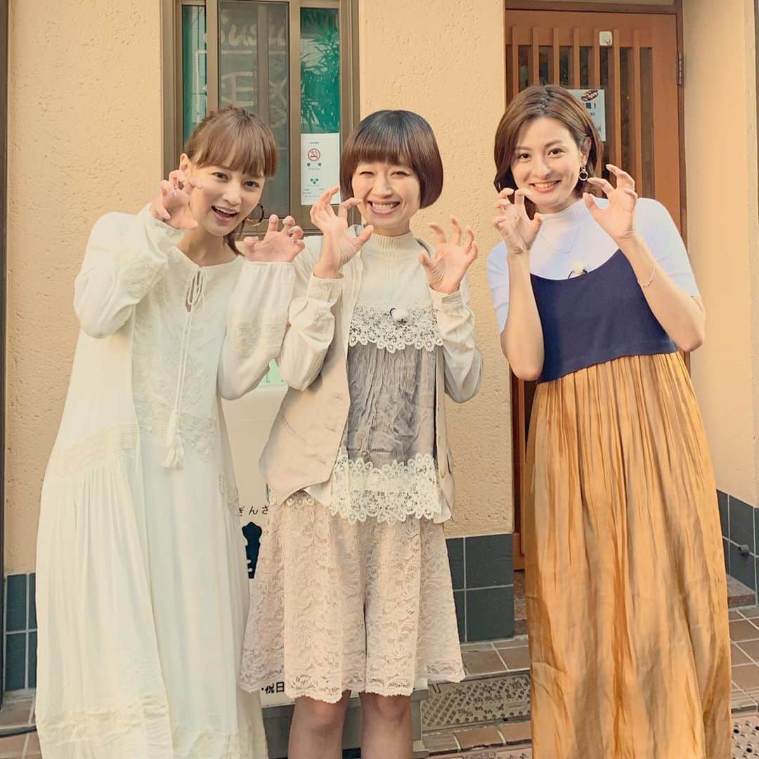 ロシアン佐藤のインスタグラム：「明日7時15分頃からのZIP 徳島アナのとくとくのコーナーにお邪魔しましたモンスターが。 朝イチから目が覚めるくらいどっさり食べますご覧あれ👵🏻❤️ #おなかがすいたらモンスター #ロシアン佐藤 #ZIP #とくとく」