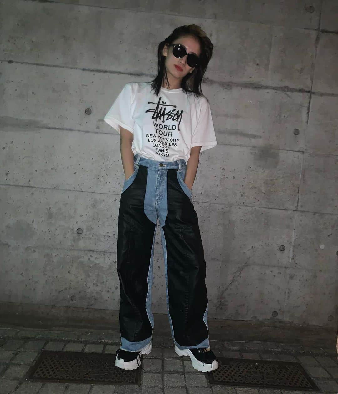 YURINOさんのインスタグラム写真 - (YURINOInstagram)「🐰 #stussy #lesca #leinwande  #maisonmargela #yurinootd」10月2日 23時10分 - yurino_happiness