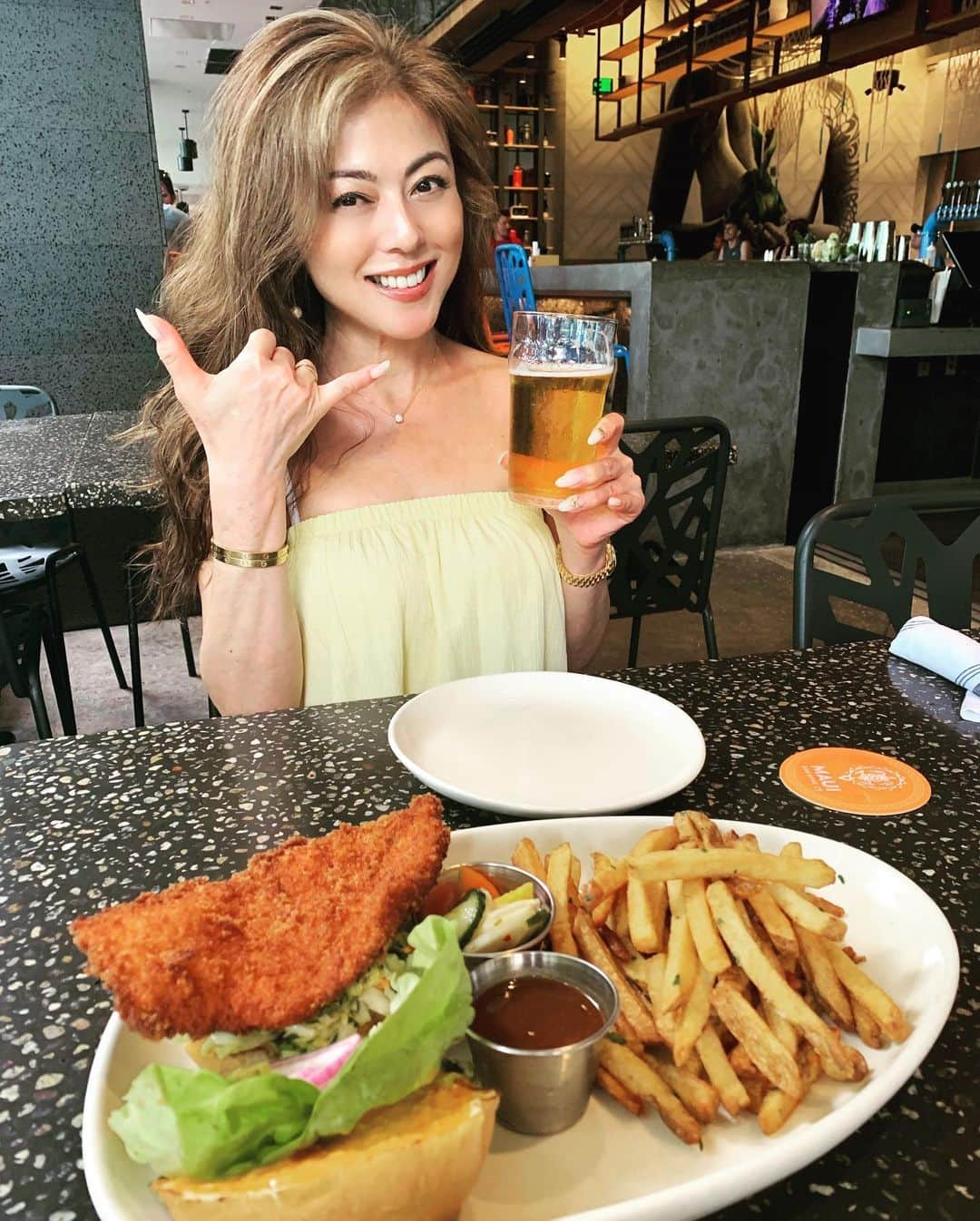 武田久美子さんのインスタグラム写真 - (武田久美子Instagram)「#Maui brewing co」10月3日 5時26分 - kumikotakedaofficial