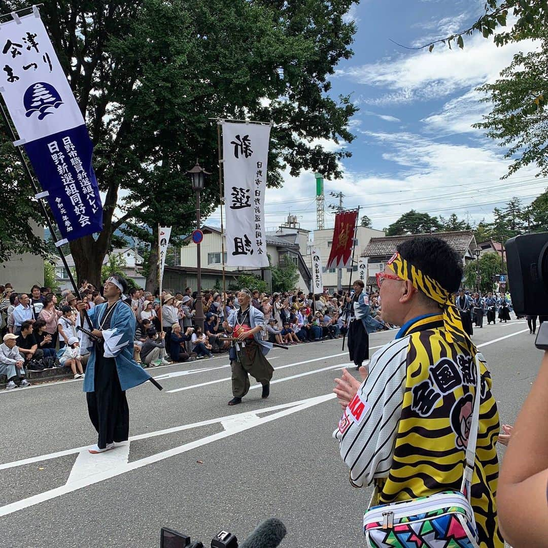 森武史さんのインスタグラム写真 - (森武史Instagram)「【森ちゃんのニッポン！たた♬た～！の #福島県 の復習】  #会津若松市 で9月下旬に行われる #会津まつり 。子供さんの #提灯行列 や #会津磐梯山踊り #会津藩公行列 拝見しました！ のどかなハートフルな雰囲気のお祭りでし♬た～！ #すまたん」10月3日 12時18分 - takeshimori.free.tar.ana