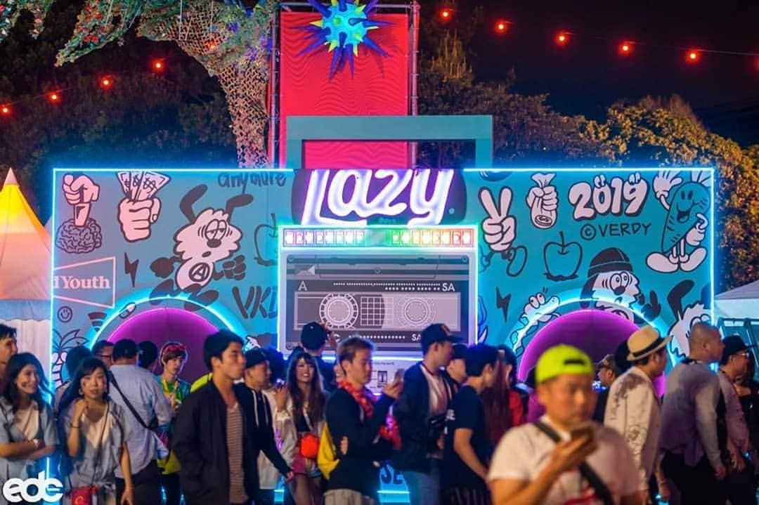 EDC Japanさんのインスタグラム写真 - (EDC JapanInstagram)「boomboxARTCAR BY LAZY BOYS ✌️」10月3日 12時39分 - edc_japan