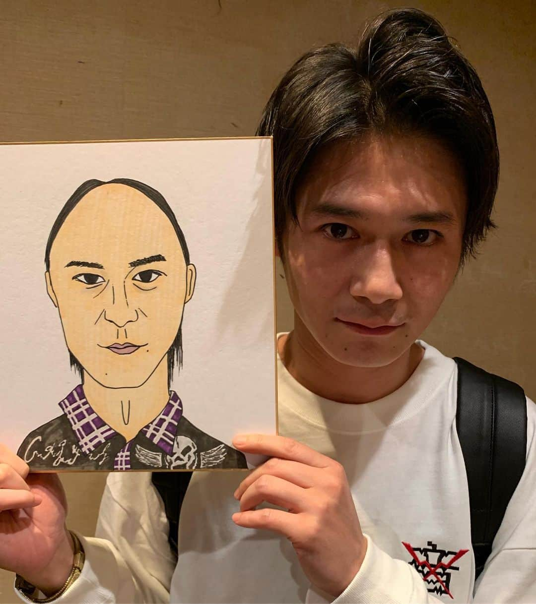 kento fukayaさんのインスタグラム写真 - (kento fukayaInstagram)「【さえない似顔絵60】 トット 多田さん  #さえない似顔絵 #似顔絵 #イラスト #お笑い #芸人 #よしもと漫才劇場 #トット多田さん #芸人トップイケメン #目が沖縄の海並みに綺麗 #熱い男 #熱さも沖縄の陸地並みに熱い #ボスえっち #kentofukaya」10月3日 14時50分 - kento1989