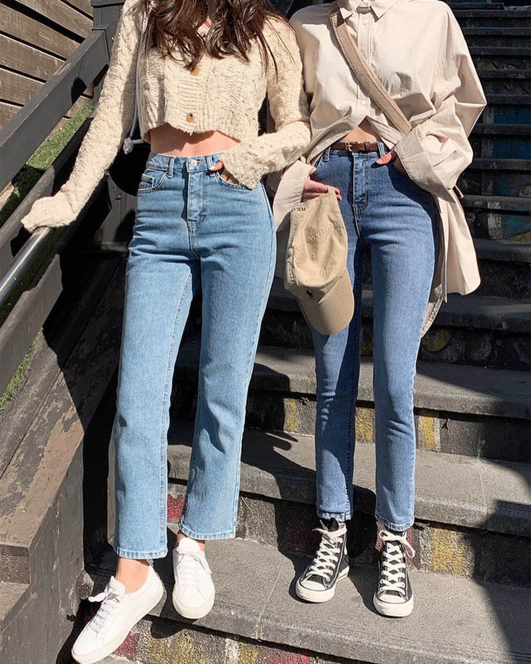 Chuuさんのインスタグラム写真 - (ChuuInstagram)「어떤체형에도 만족도 👍👍 -5KG JEANS vol.106 #chuuseoul #오키로진 #마이너스진」10月3日 16時08分 - chuu_official