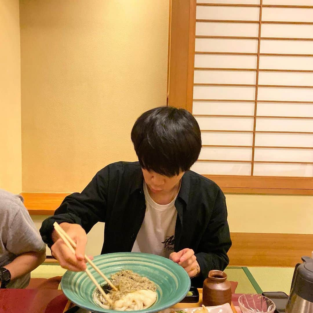 直井由文さんのインスタグラム写真 - (直井由文Instagram)「‪増川さんはこれにとろろ昆布トッピング🥢‬ ‪#もぐもぐタイム‬ ‪#auroraark ‬」10月3日 16時09分 - boc_chama_9