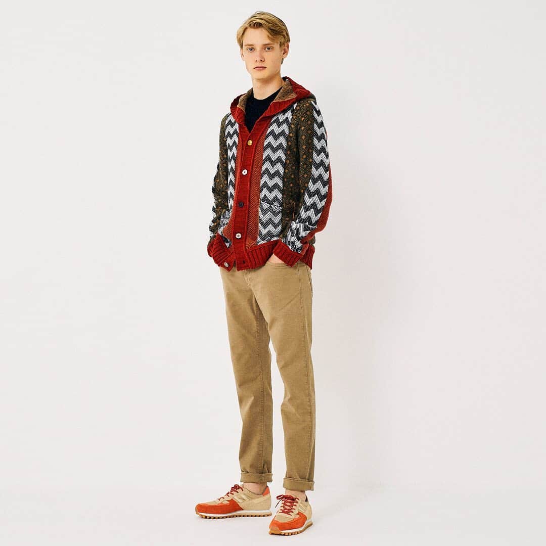のインスタグラム：「【Autumn Strasburgo Men's 2019】﻿ ﻿ Knit: #GABRIELEPASINI﻿ Tops: #UNFIL﻿ Pants: #SIVIGLIA﻿ Shoes: #ZDA﻿ ﻿ @strasburgomens﻿ #strasburgo #strasburgomens #strasburgolife #autumn #2019 #strasburgoquality #apparel #fashion #mensfashion #gentleman #selectshop #menswear #ストラスブルゴ #ファッション #セレクトショップ #メンズファッション #秋冬 #2019秋冬」